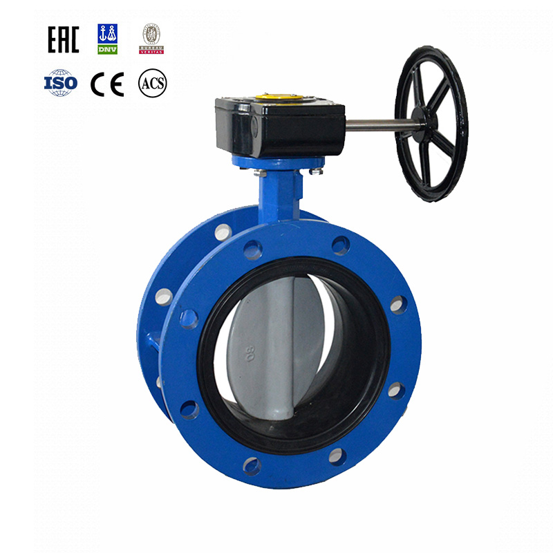 Double Flange Type Butterfly Valve