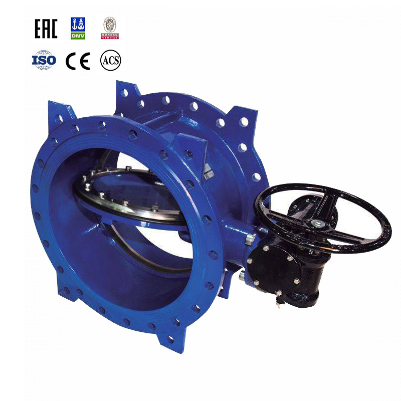 Eccentric Double Falnge Type Butterfly Valve