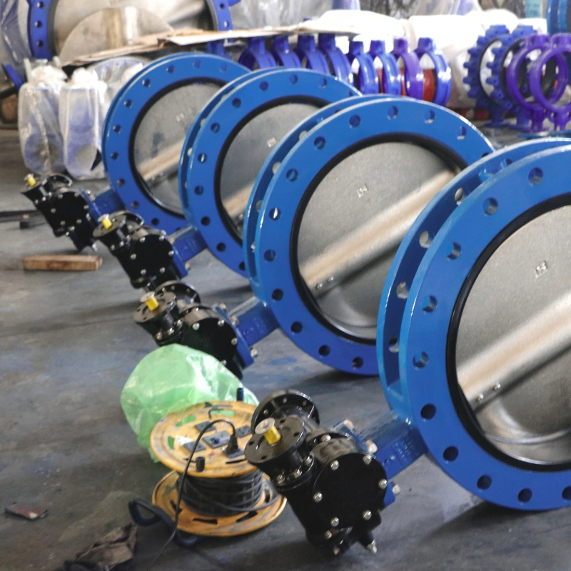 U Type Flange Butterfly Valve